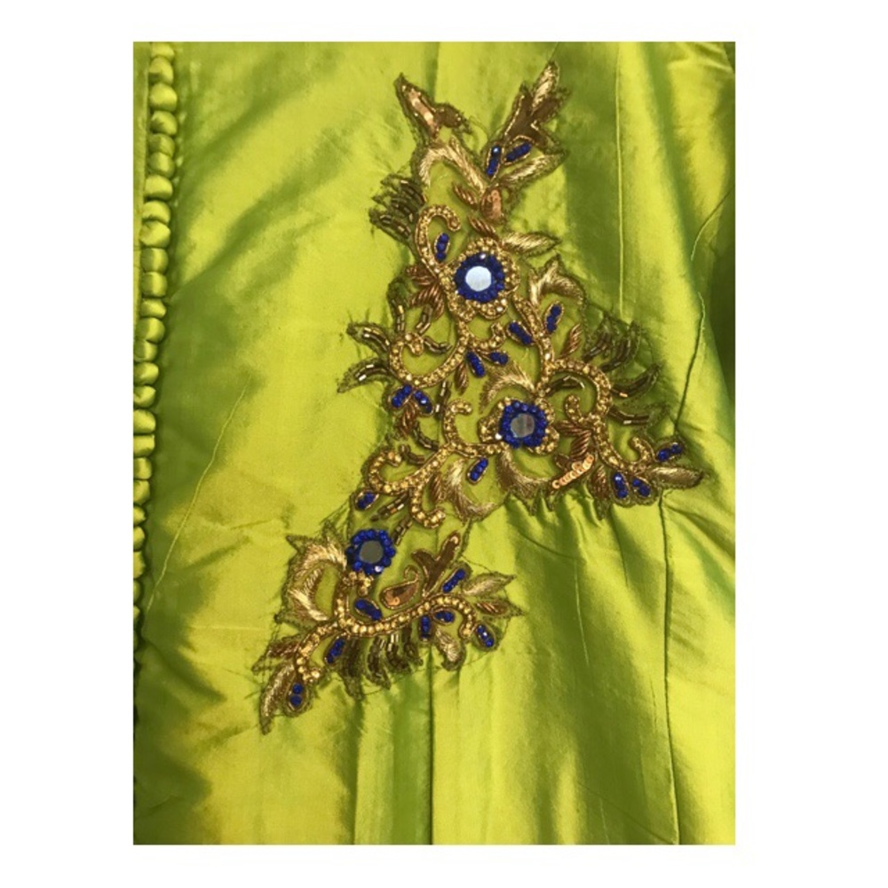 NWOT 3-pc Suit/Salwar Kameez: Dress, Pants, Scarf - Picture 2 of 8